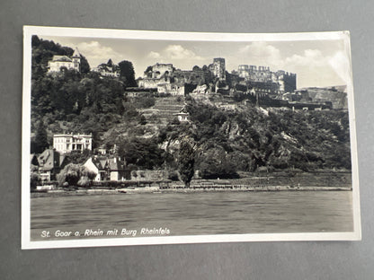 WW2 Tysk Postkort. Sendt til Danmark. Original.