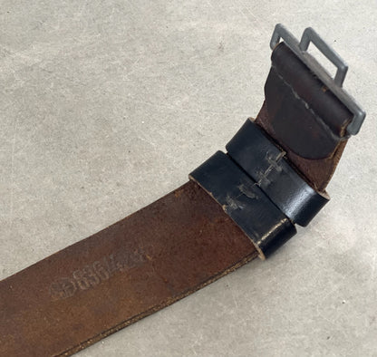 WW2 Waffen-SS Officer Bælte. Efterkrigs.