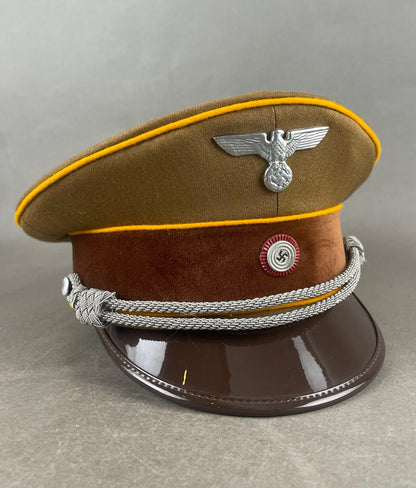 WW2 Tysk Adolf Hitler Kasket. Efterkrigs.