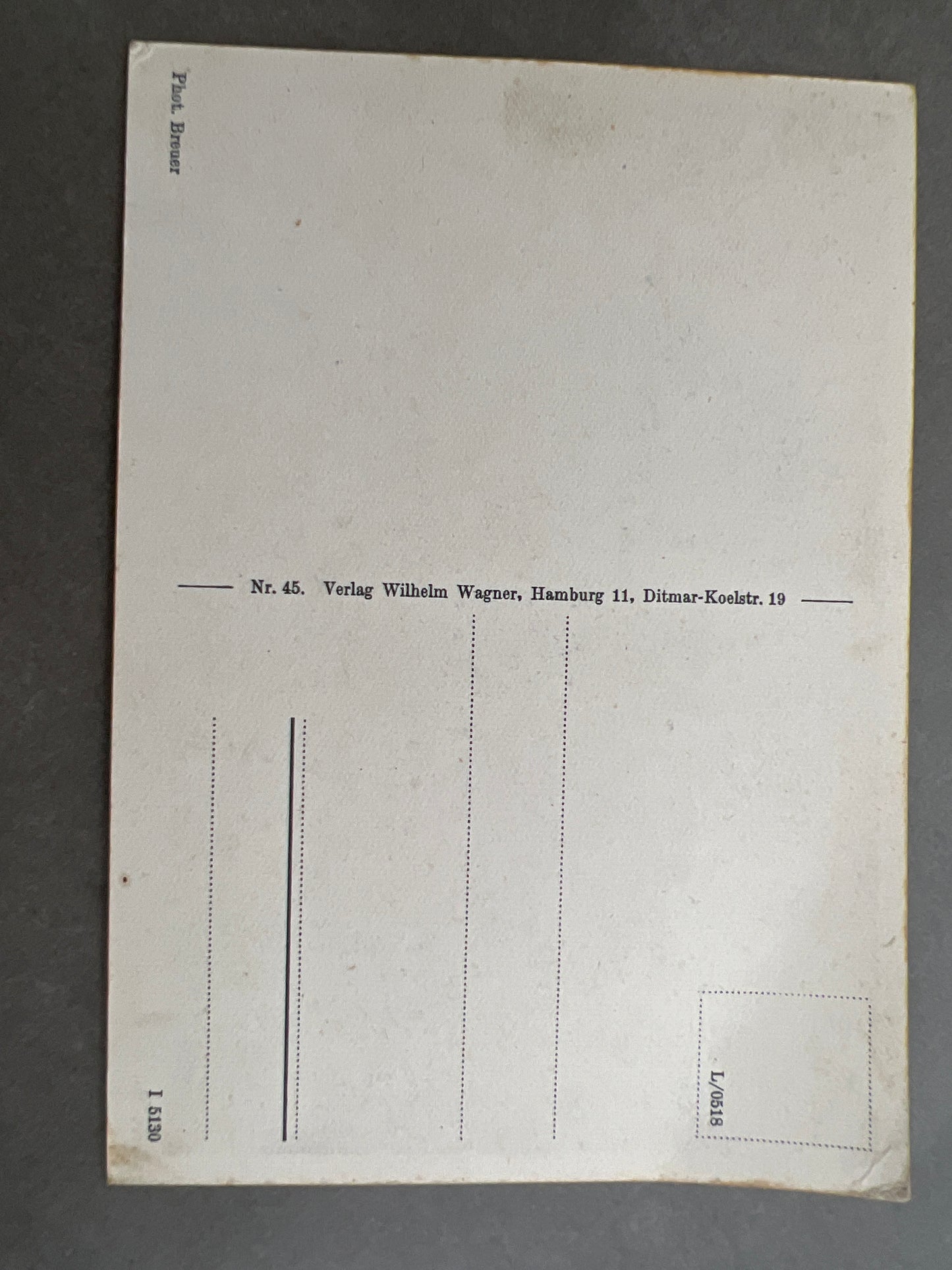 WW2 Tysk Postkort. Original.