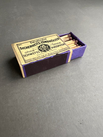 WW2 Tysk Wehrmacht Tændstikker. Original.