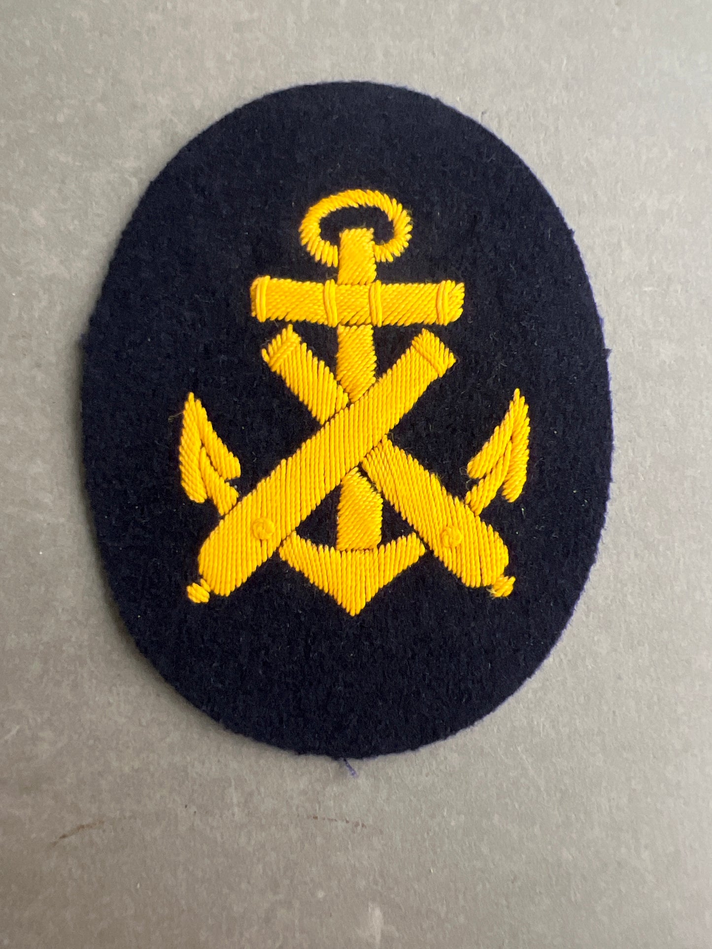 WW2 Tysk Kriegsmarine Specialist Ærmemærke. Med fremstiller. Original.