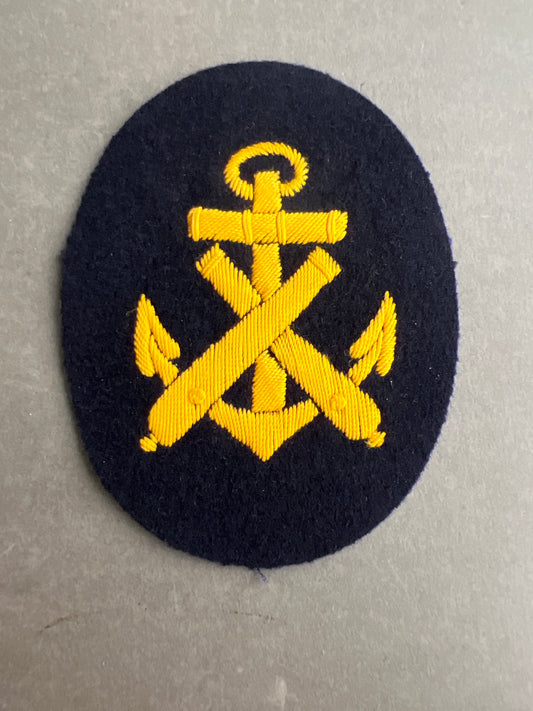 WW2 Tysk Kriegsmarine Specialist Ærmemærke. Med fremstiller. Original.