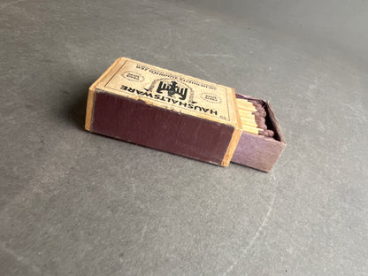 WW2 Tysk Heer Udleveret Tændstikker. Original.