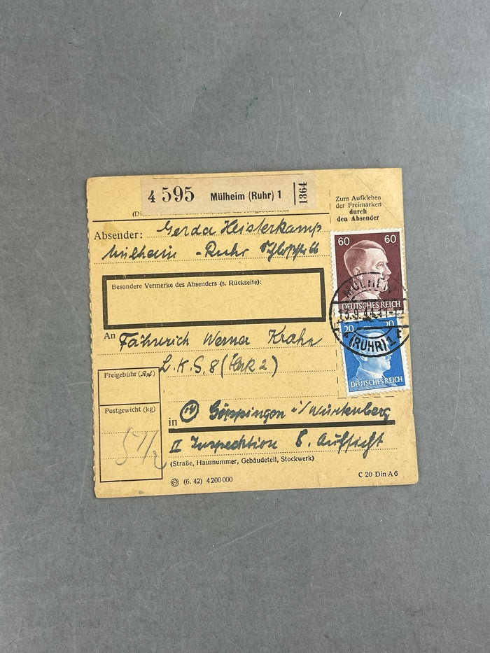 WW2 Frimærke. Original.