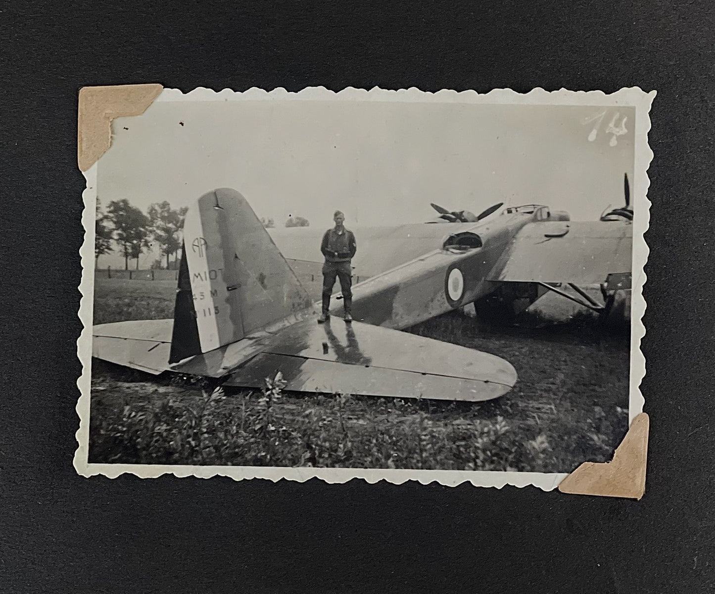 WW2 Tysk Wehrmacht Fotoalbum 1940'erne. MANGE(!) gode billeder fra felttoget i Frankrig. Original.