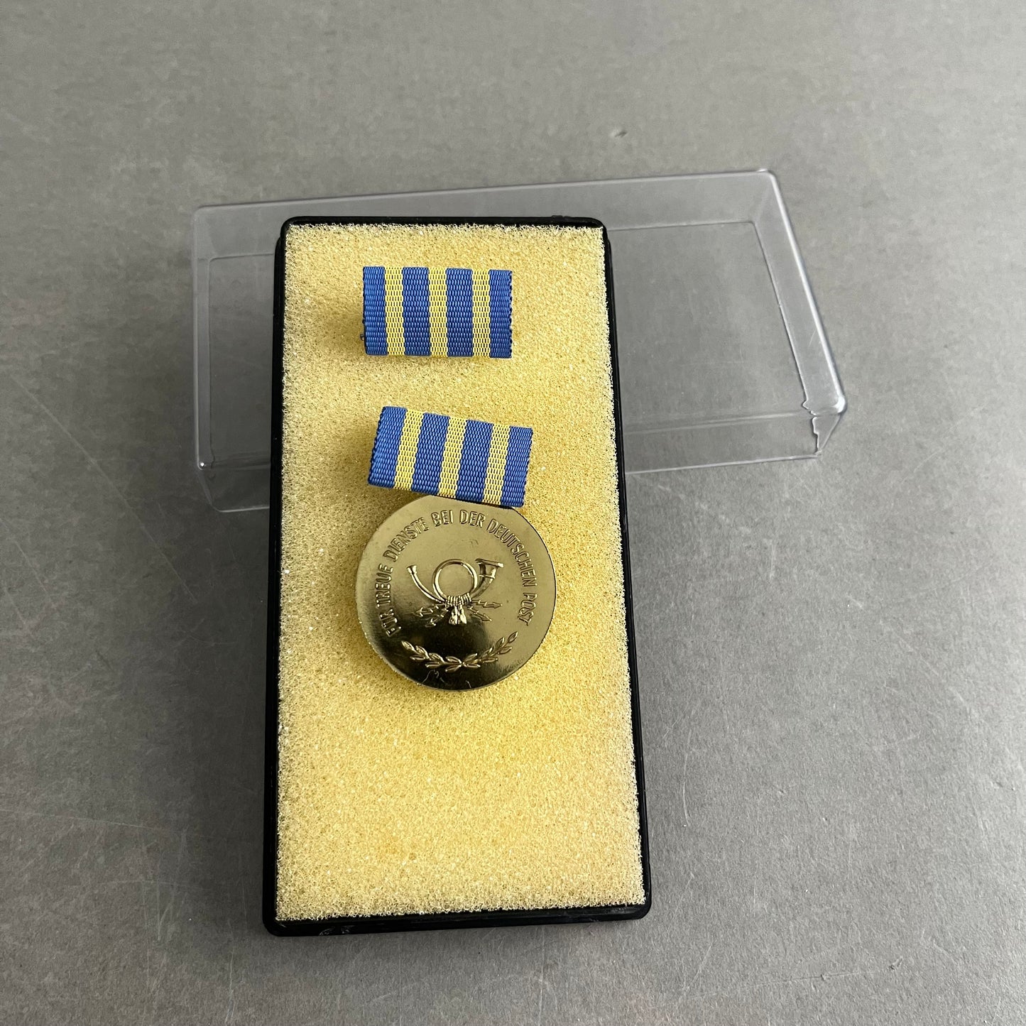 Østtysk DDR Medalje. I æske. Original.