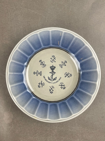 Blandet Lot af Danske militær platter. Original.