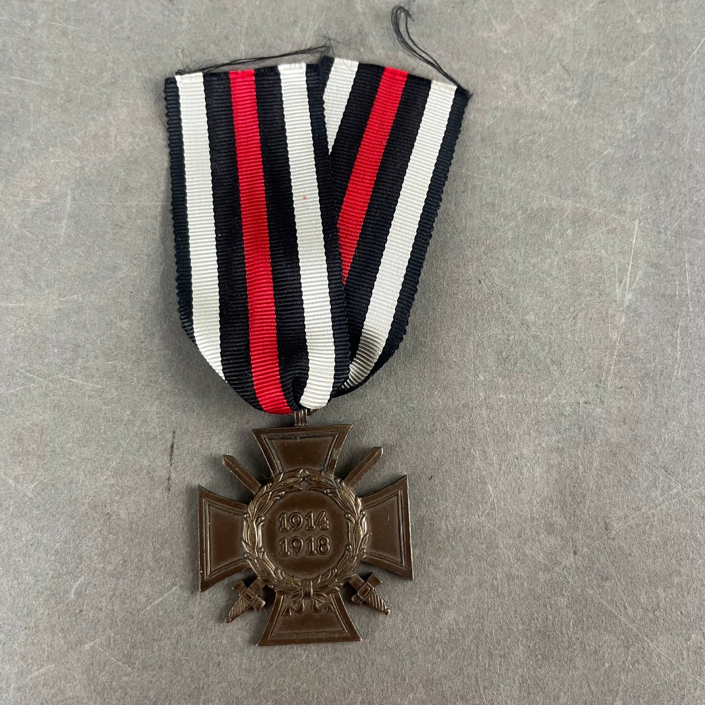 WW1/WW2 Tysk Frontkæmper Medalje. Original.