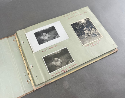 WW2 Tysk Fotoalbum fra 1930/1940'erne Enkelte gode billeder. Original.