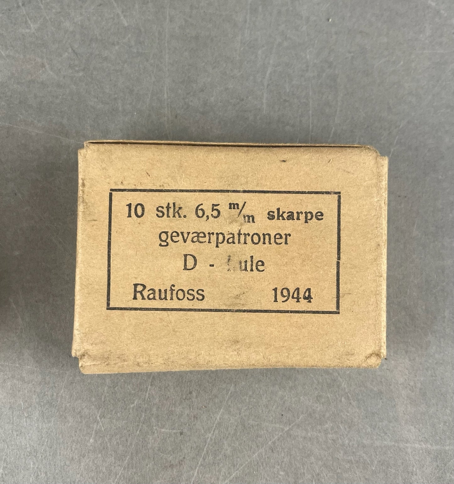 WW2 Lot af Patronæsker. Original.