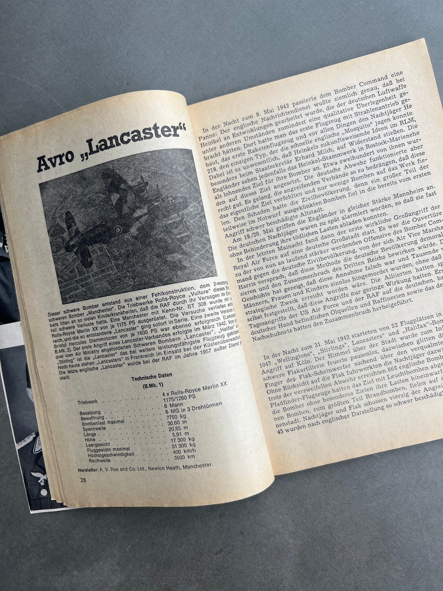 Tysk "Der Landser" Veteranblad. Original.