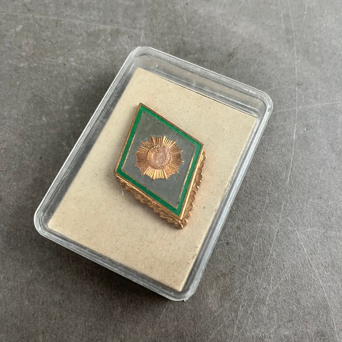 Østtysk DDR Medalje i æske. Original.