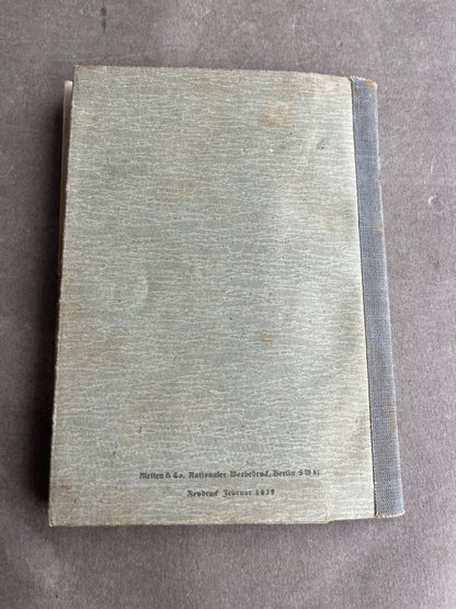 WW2 Tysk Wehrpass. Original.