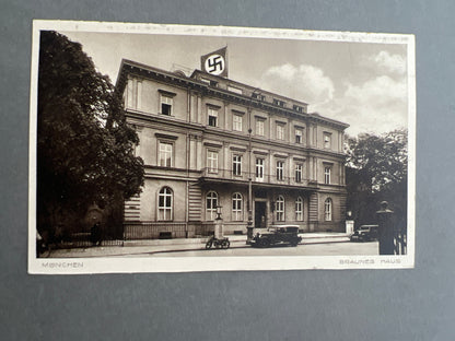 WW2 Tysk Postkort. Original.