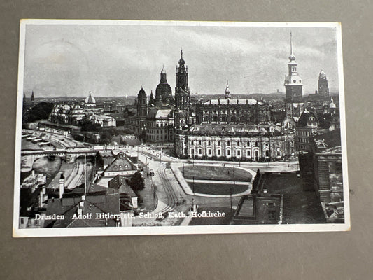 WW2 Tysk Luftschutz "Feldpost". Original.