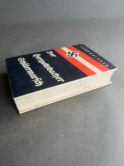 WW2 Tysk HJ Bog. Med Hilsen/Dedikation. Meget tyk. Original.