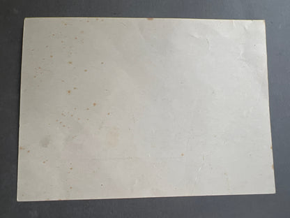 WW2 Tysk Postkort. Original.