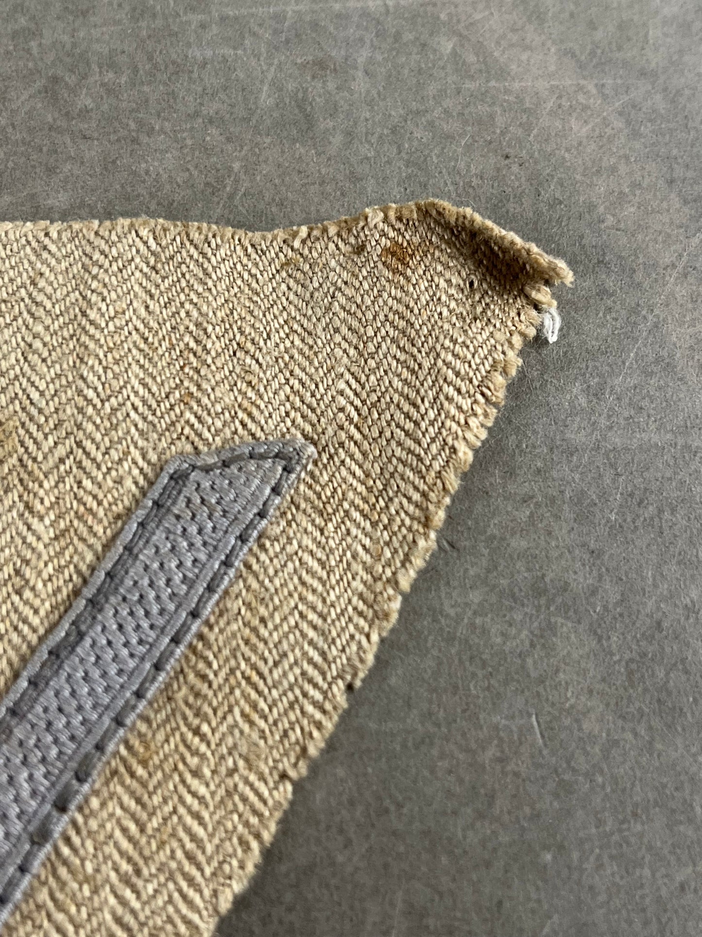 WW2 Tysk Wehrmacht Tropisk Rangvinkel. Ubrugt. Sjælden. Original.