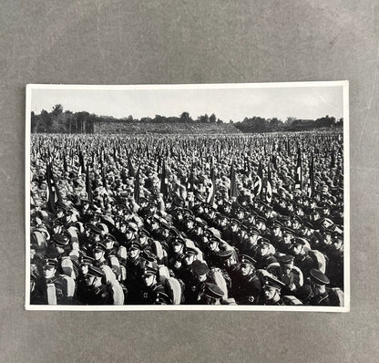 WW2 Tysk "Cigaretten Album" Billede. Godt SS motiv. Original.