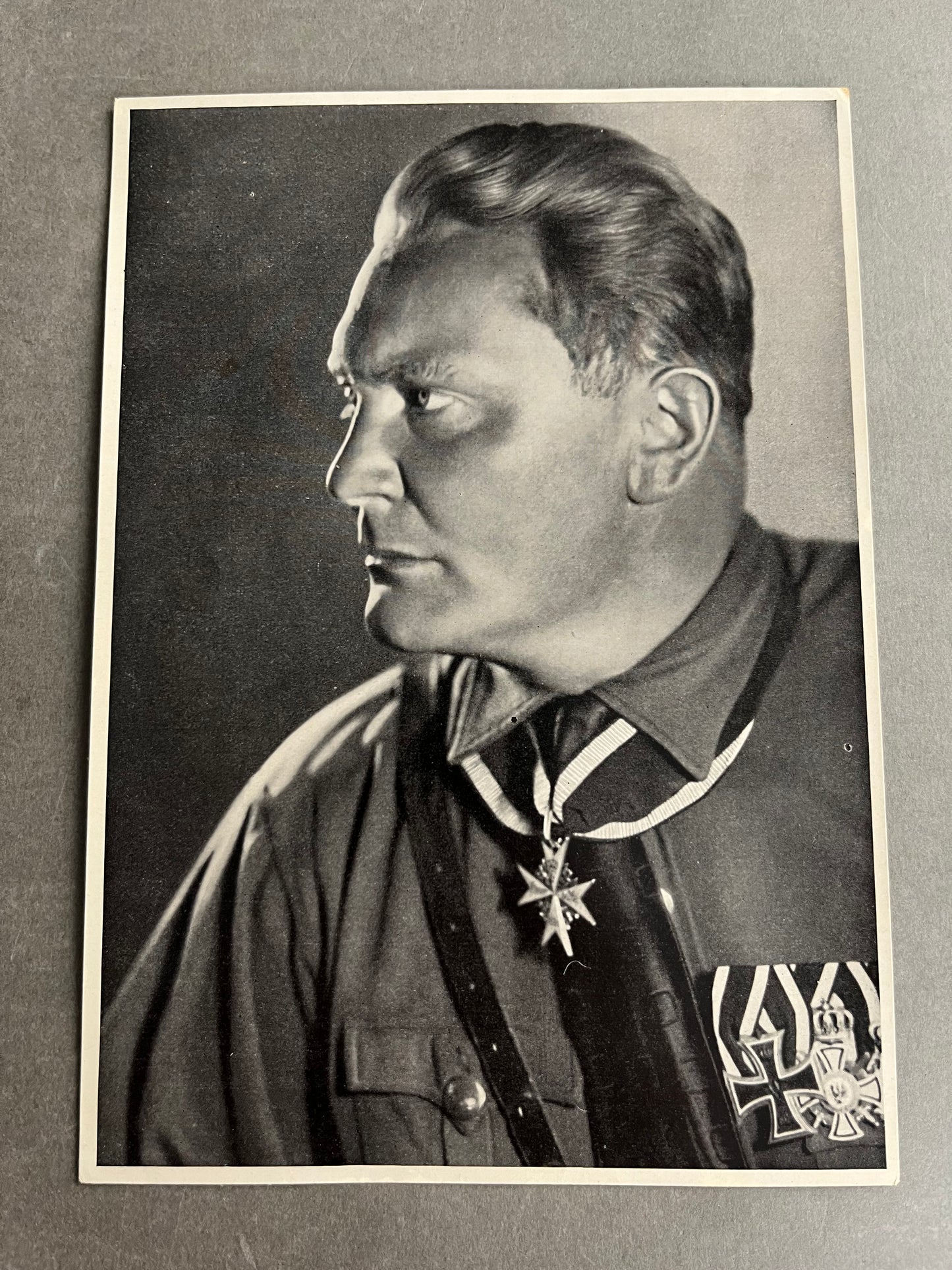 WW2 Tysk "Cigaretten Album" Billede. 12x17 cm. Godt motiv. Original.