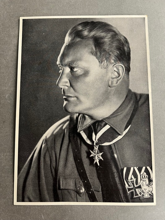 WW2 Tysk "Cigaretten Album" Billede. 12x17 cm. Godt motiv. Original.