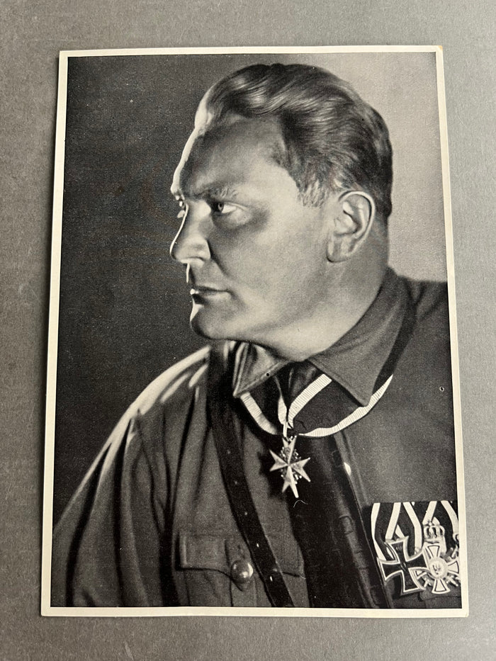 WW2 Tysk "Cigaretten Album" Billede. 12x17 cm. Godt motiv. Original.