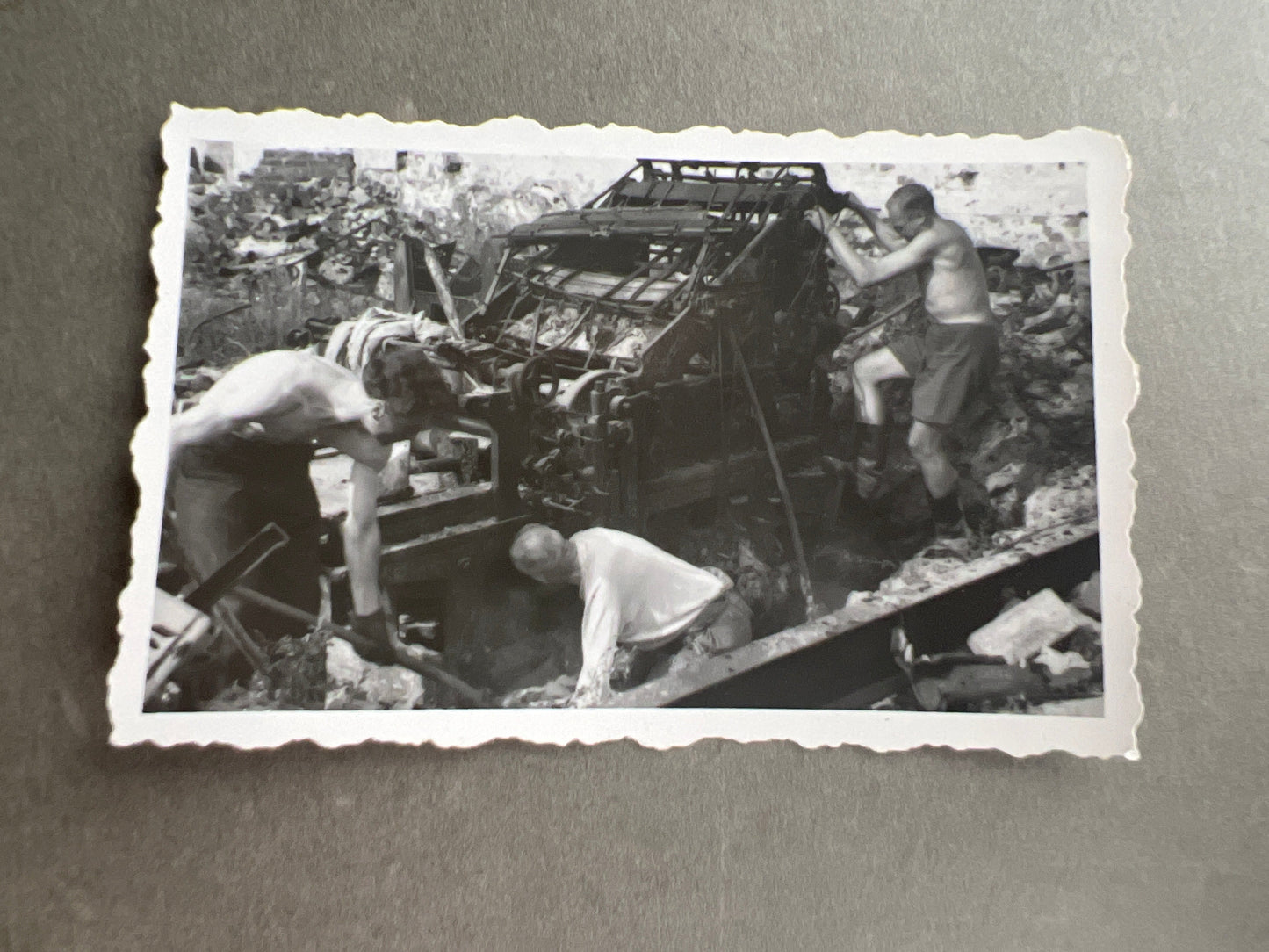 WW2 Tysk Privat Foto fra Fronten. Original.