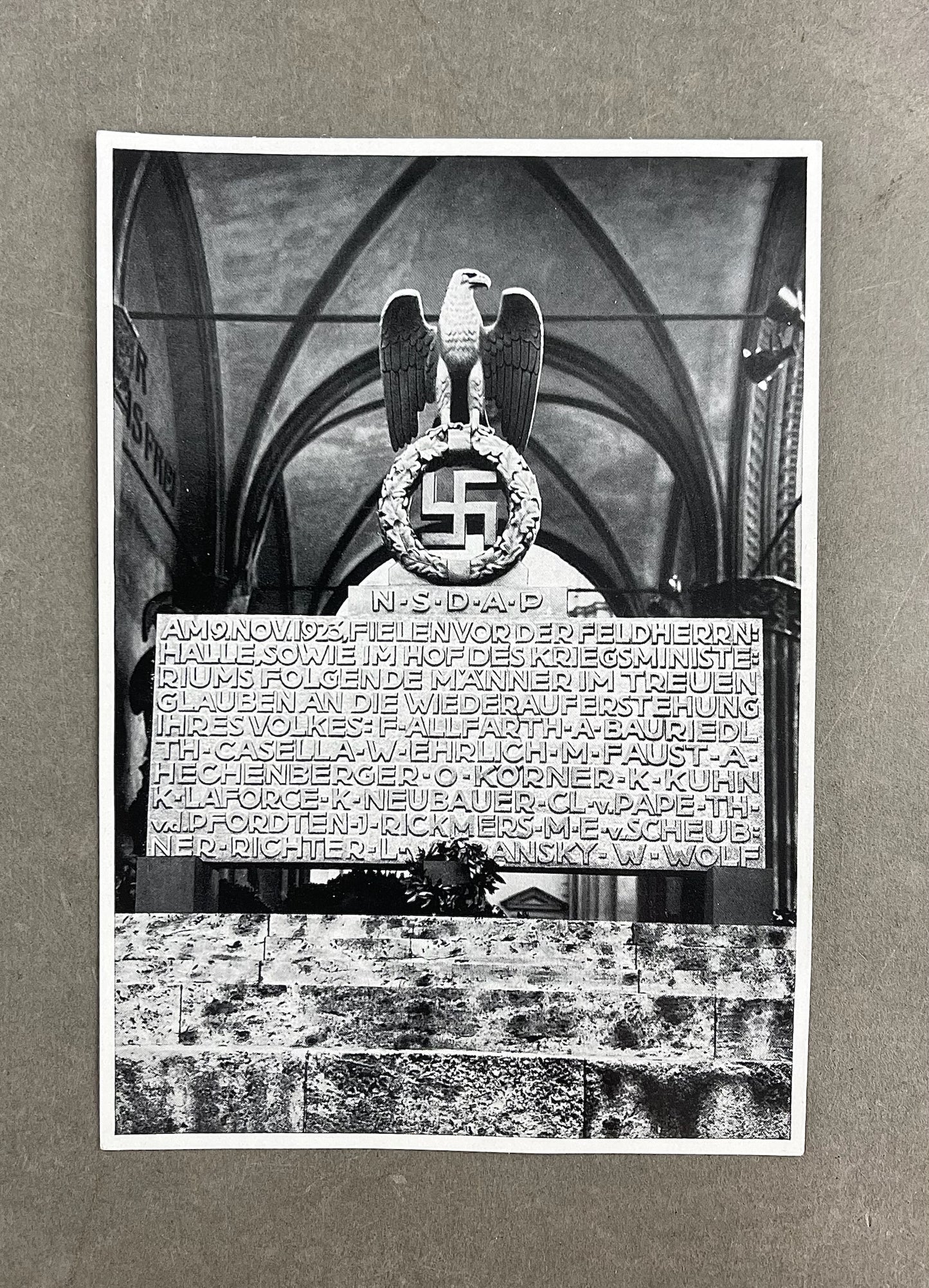 WW2 Tysk "Cigaretten Album" Billede. Godt motiv. Original.