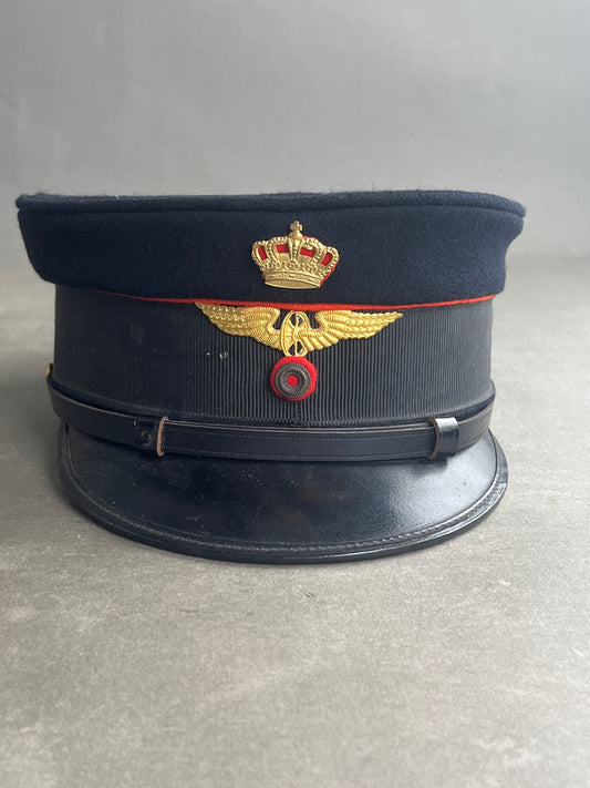 Ældre Dansk DSB Kasket. Original.