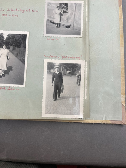 WW2 Tysk Fotoalbum fra 1930/1940'erne Enkelte gode billeder. Original.