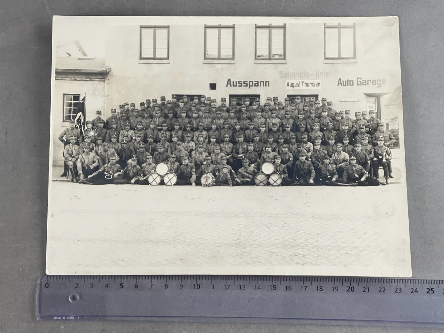 WW2 Tysk Stort SA Billede. Original.