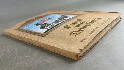 WW2 Tysk NSDAP "Cigaretten Album" om alle organisationerne. Komplet. 24x32cm. Original.