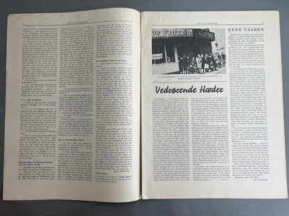 WW2 Dansk "Frit Danmark" fra 12. oktober 1945. Original.