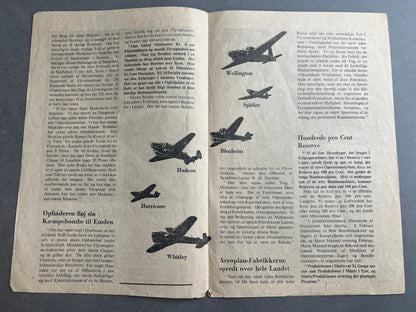 WW2 Dansk Illegalt "hæfte". Original.