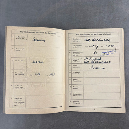 Østtysk DDR Lot af "Medlemsbøger". Original.