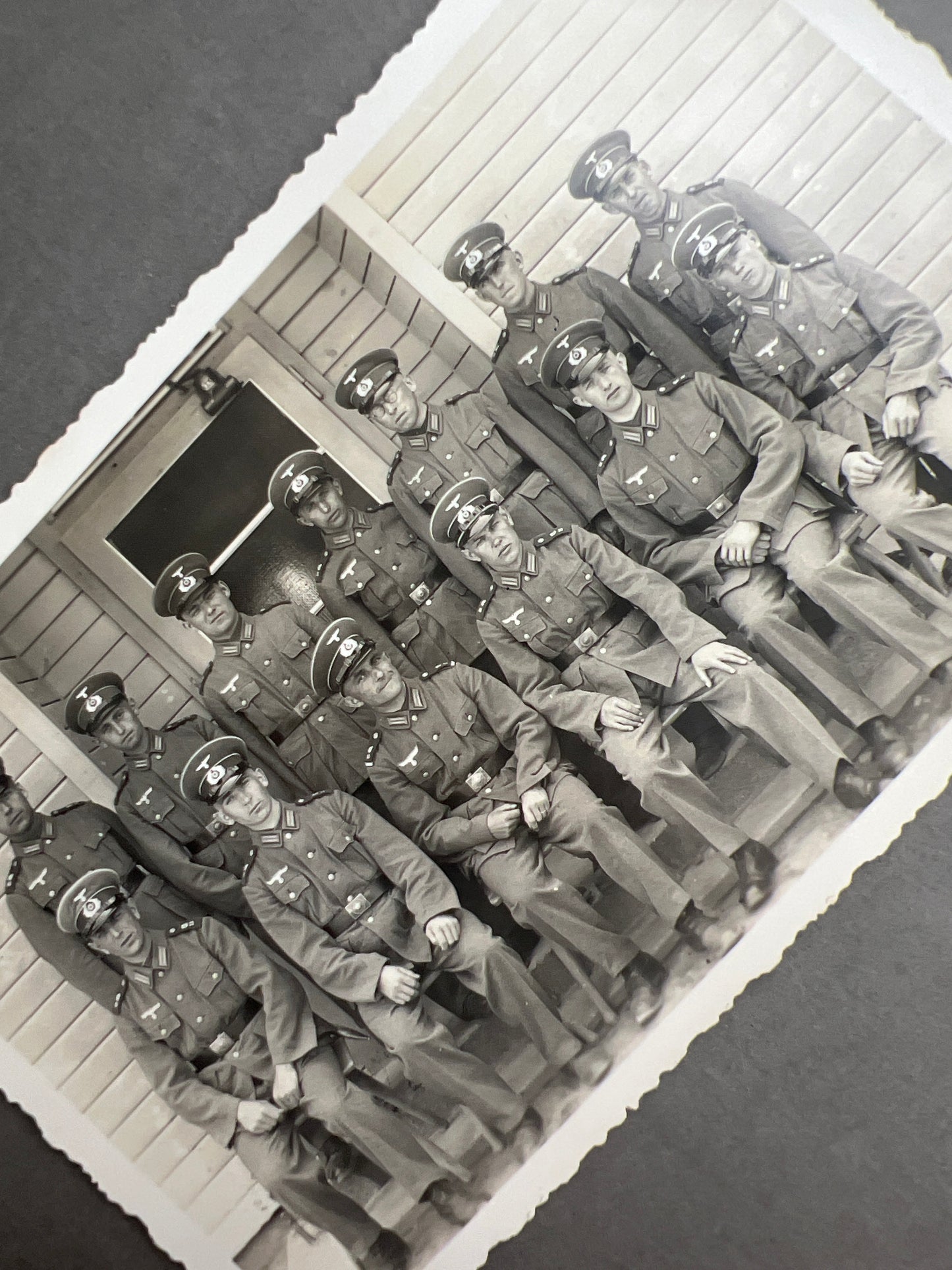 WW2 Tysk Wehrmacht Foto-Postkort. Original.