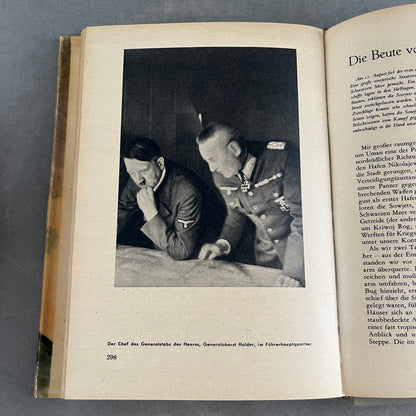 WW2 Tysk "Die Wehrmacht" Bog. Årgang 1941. Med omslag!. Original.
