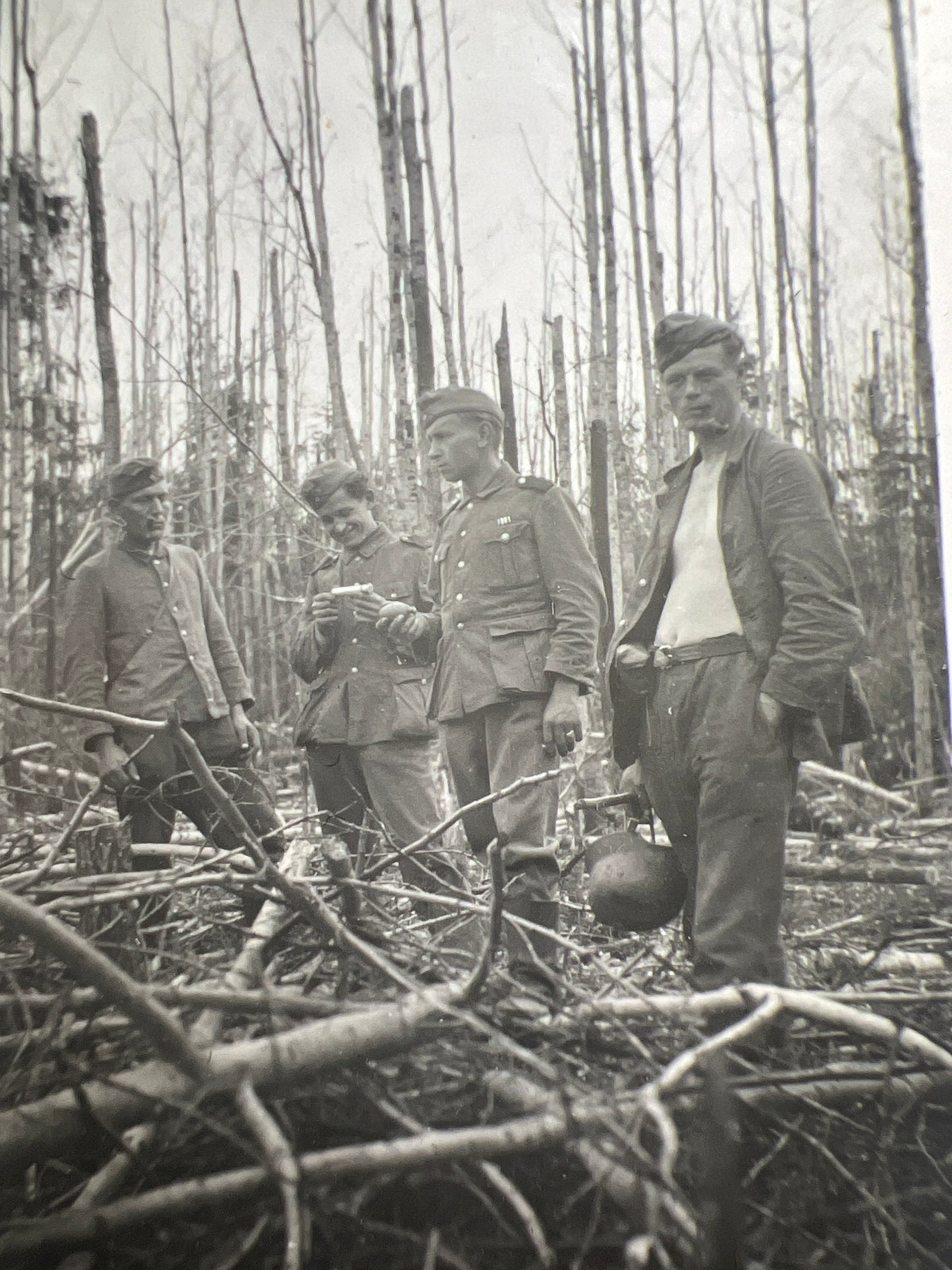 WW2 Tysk Privat Foto fra Fronten. Original.