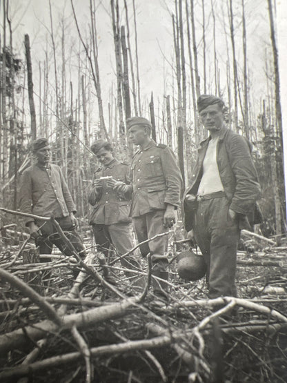 WW2 Tysk Privat Foto fra Fronten. Original.