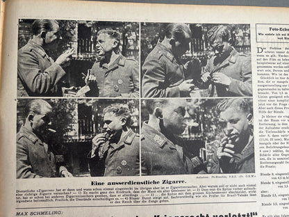 WW2 Tysk/Dansk "Kopenhagener Zeitung" Avis. Original. Original.