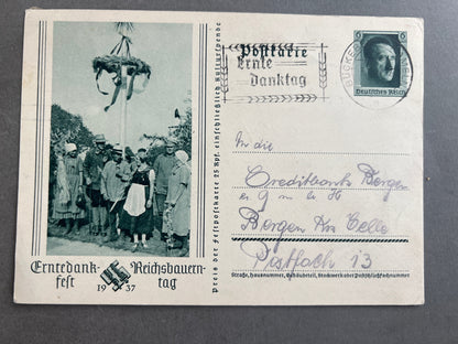 WW2 Tysk NSDAP Postkort. Original.
