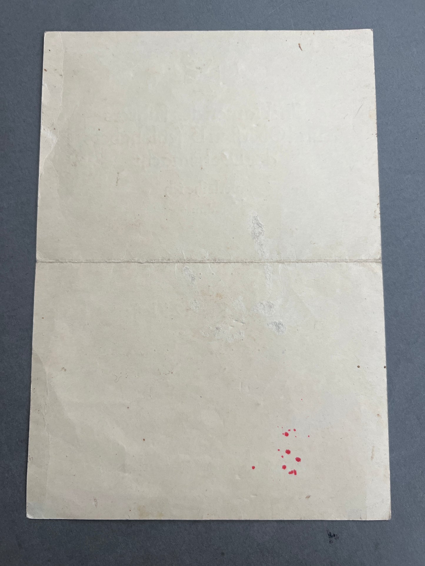 WW2 Tysk Jernkorset 2. klasse Urkunde. Original.