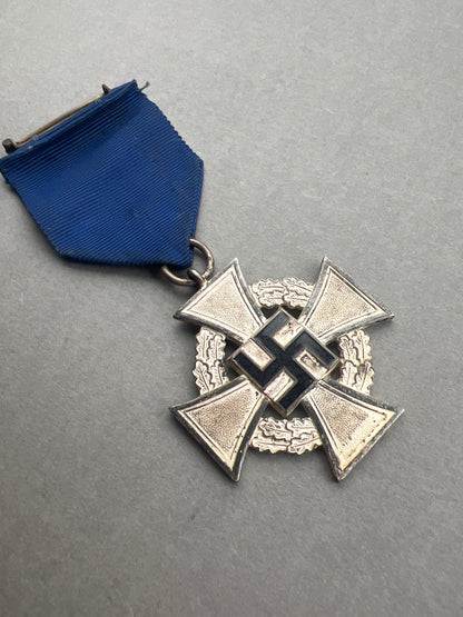 WW2 Tysk Treudienst 25 års Medalje. Original.