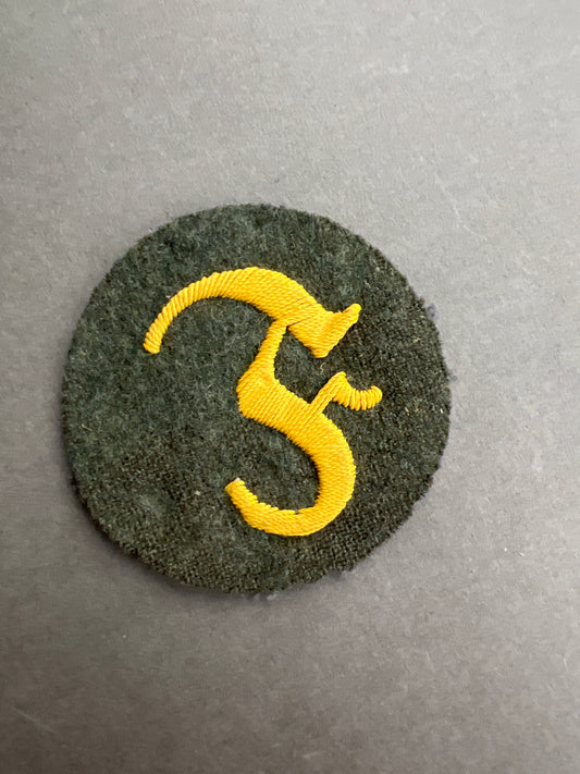 WW2 Tysk Wehrmacht Specialist Ærmemærke. Med fremstiller. Original.