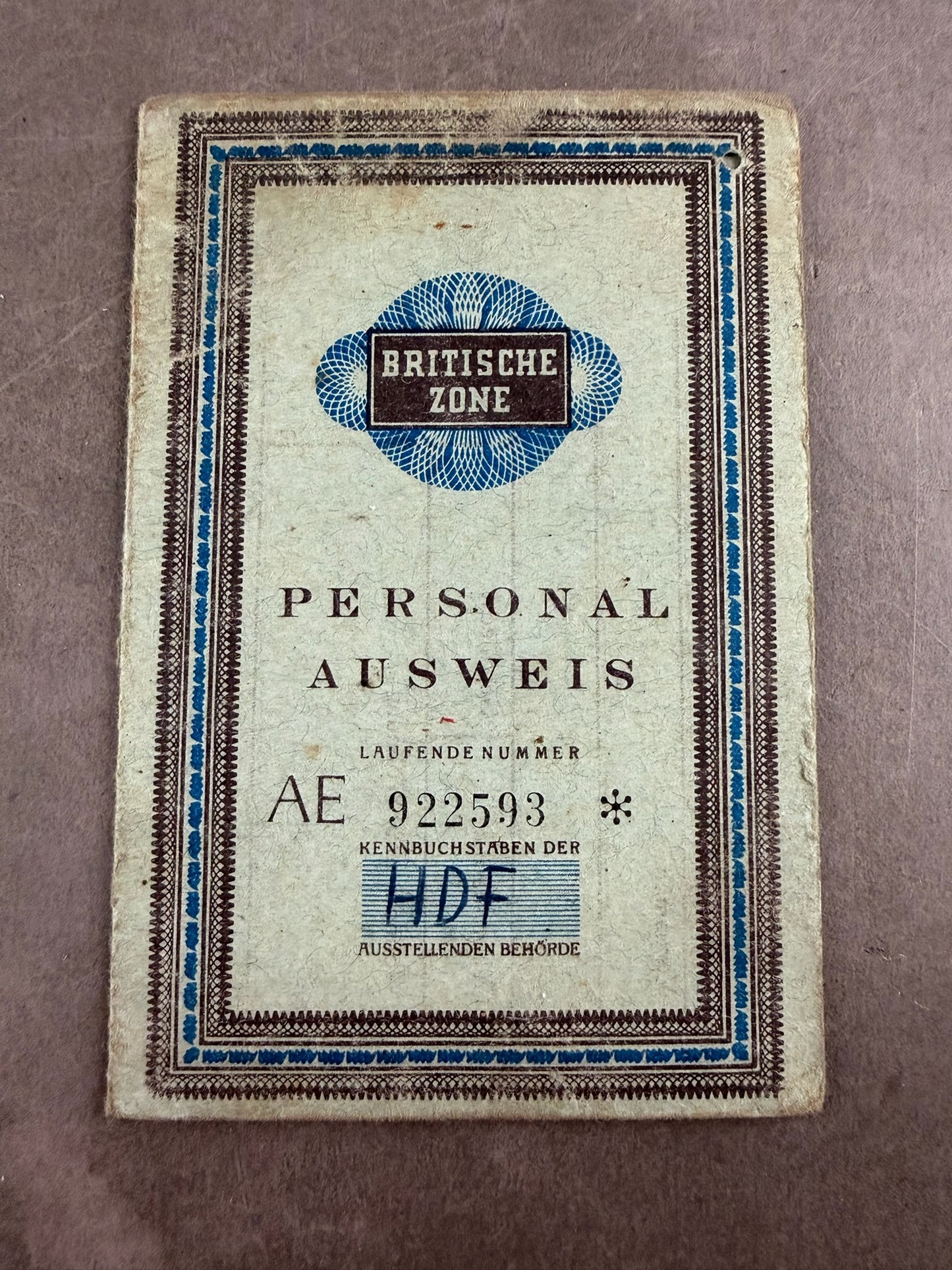 WW2 og Efterkrigs Tysk Blandet Lot. Original.