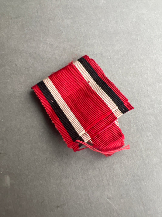 WW1 Tysk Rødekors Medalje Bånd. Original.