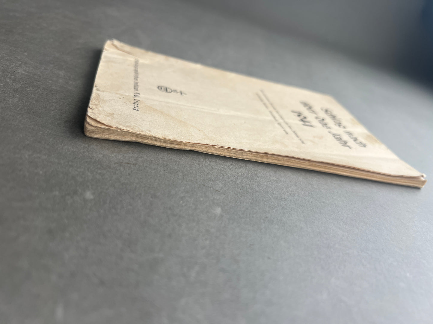 WW2 Tysk Bog fra 1941. Original.