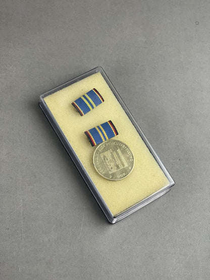 Østtysk DDR Medalje i æske. Original.