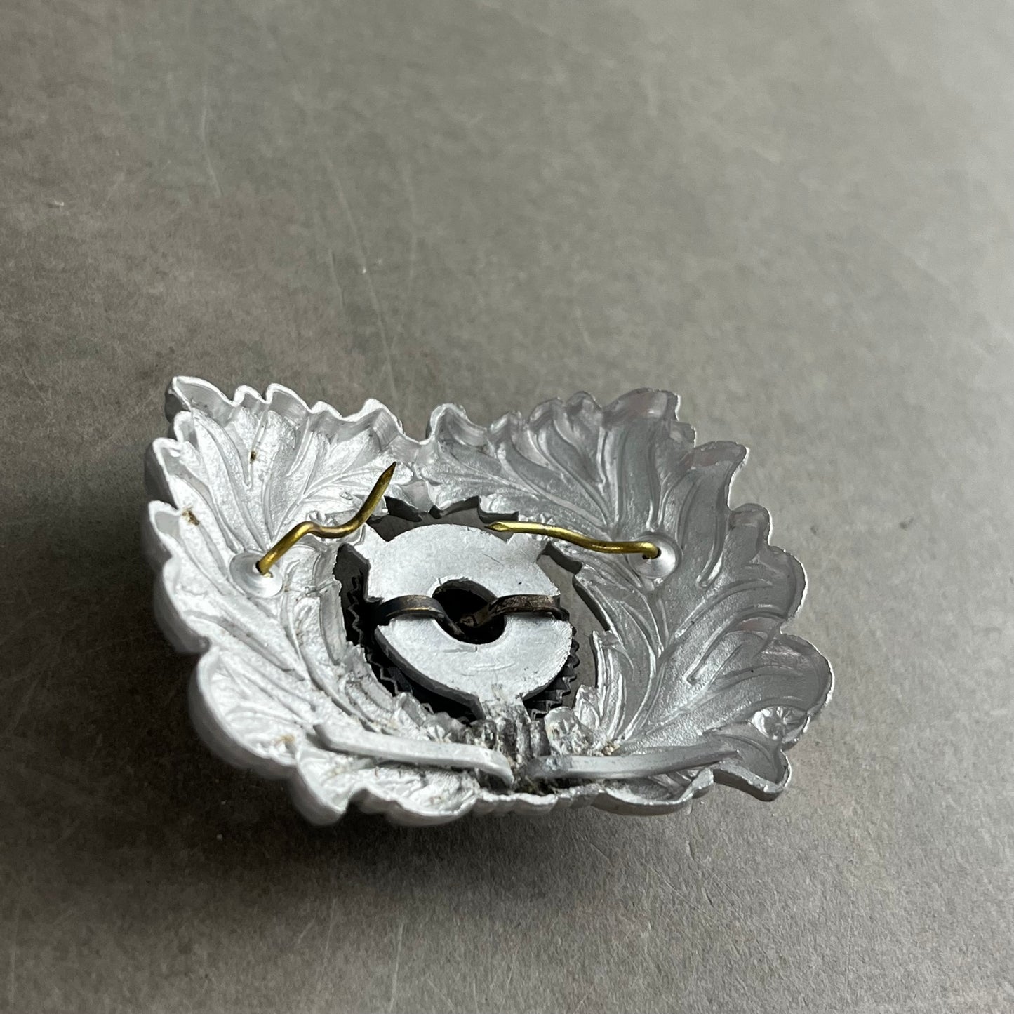 WW2 Tysk Zolldienst Kasket Egeløv og Korkade. Original.